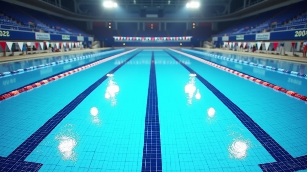 50 meters long pool
