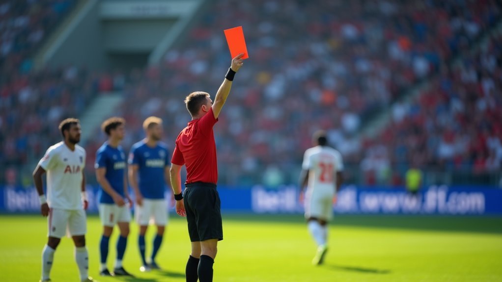 ejection for serious foul play