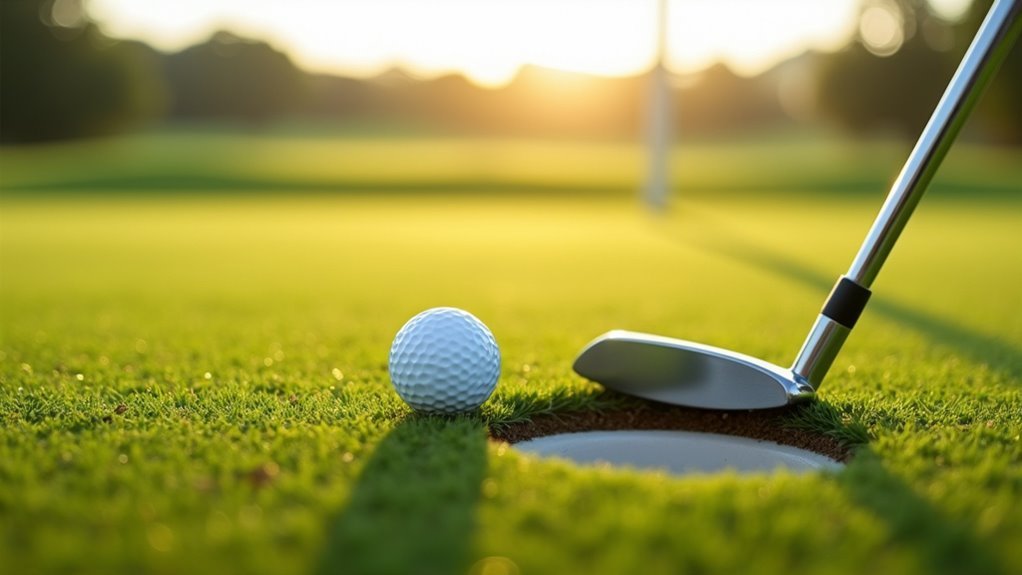 one under par score