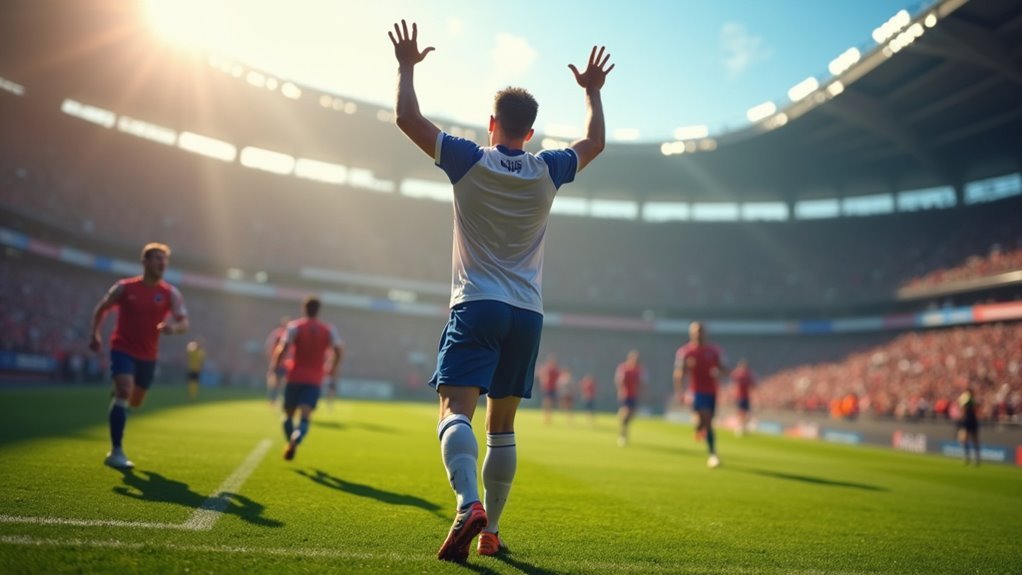 scoring three goals in soccer